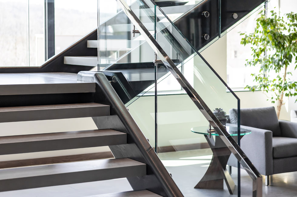 modern stairway interior design