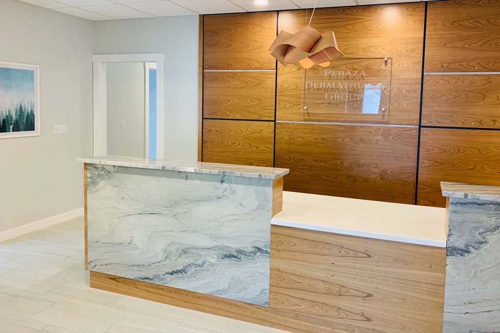 doctors reception area design
